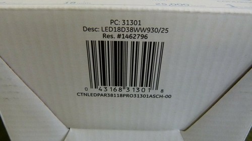 GE 31301 - Reveal LED Dimmable Flood Light Bulb LED18D38WW930/25 - Picture 10 of 10