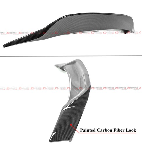 FOR 2006-2013 LEXUS IS250 IS350 ISF R STYLE CARBON LOOK DUCKBILL TRUNK SPOILER - Picture 4 of 5