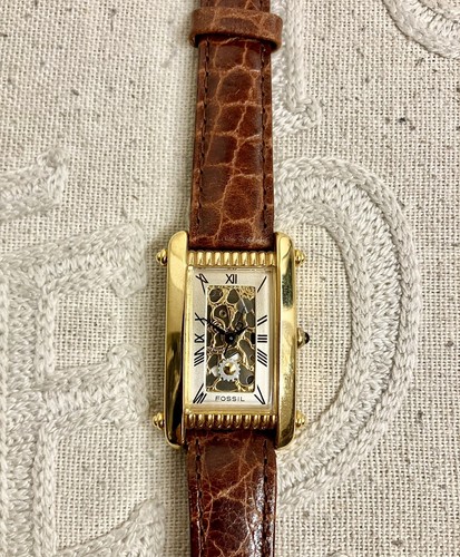 Orologio FOSSIL Original Vintage, DONNA, rettangolare, NUOVO - Picture 1 of 2