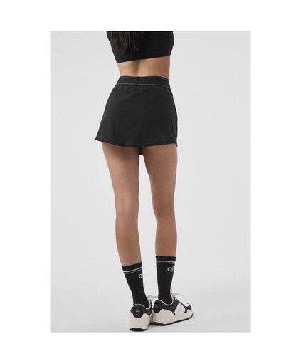 Falda Tenis Alo Yoga Match Point Negra S - Imagen 5 de 15
