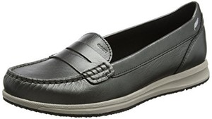 Geox D Avery C Mocassini Donna Argento Dk Grey 41 EU F3w Geox D Avery C Mocassini Donna Argento Dk Grey 41 EU F3w