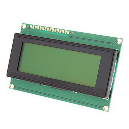 New 5V 2004 204 20X4 2004A Character LCD Display Module Yellow Backlight Green