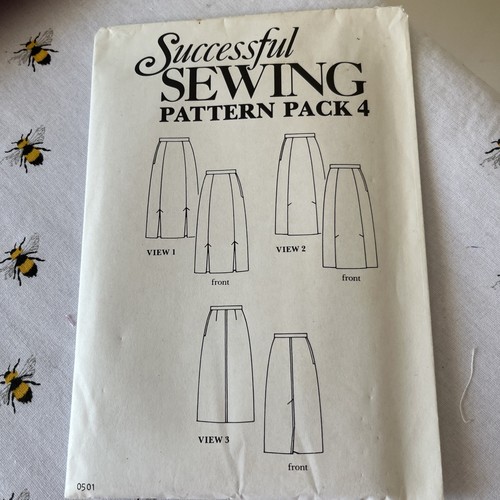 NEW SUCCESSFUL SEWING PATTERN 3 SKIRTS UK 8-18 UNCUT NO INSTRUCTIONS