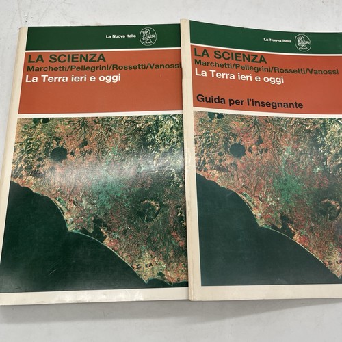 DIE WISSENSCHAFT, DIE ERDE GESTERN UND HEUTE - das neue Italien 1986 + Lehrerführer