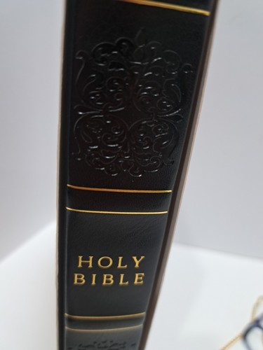 KJV, Center-Column Reference Bible, Black Leathersoft,Comfort Print, Thumb Index - Bild 5 von 14