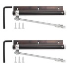  2 Pcs Türschließer Praktisch Türschliesser Sicherheitsfederentür Näher