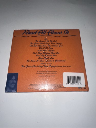 GEORGE HARRISON - Extra Texture - CD - **BRAND NEW/STILL SEALED** - Imagen 2 de 2