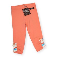NWT Matilda Jane MJC Pefect Peach Ruched Leggings Size 12-18M