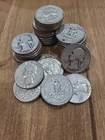 Washington Quarters 90% Silver Coins Lot of 39