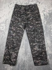 TRU-SPEC Cargo Pants Mens Medium Regular Gray Digital Camo BDU Tactical Combat