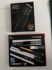 WD_BLACK 2TB SN850X NVMe & G.SKILL Trident Z5 RGB Series 32GB