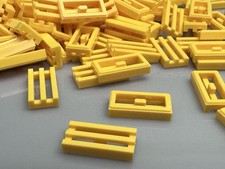 LEGO Tile 1x2 Grille 2412 From XXL Mobile Crane Set 7249 - 30 Pieces NEW