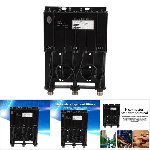 Sgq-150 25W Vhf 6 Cavity 6 Stop-Band Filters N Connector Duplexer Signal Boo IDM - Afbeelding 9 van 9