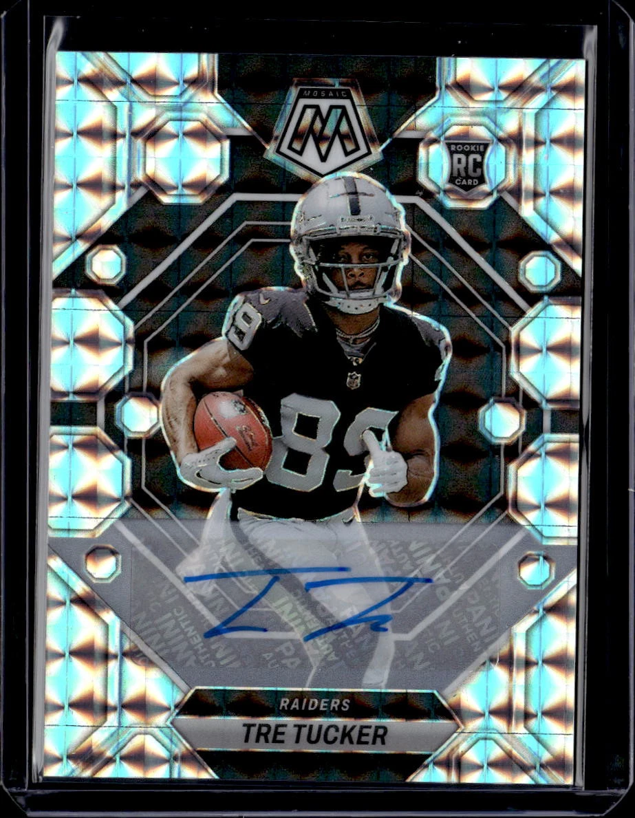 Tre Tucker trading card