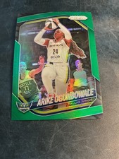 2025 Panini Prizm WNBA Green #73 Arike Ogunbowale Dallas Wings