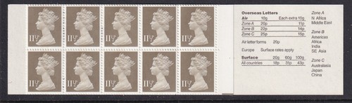GB Complete MNH Booklets - Folded - Select from List - Picture 232 of 323