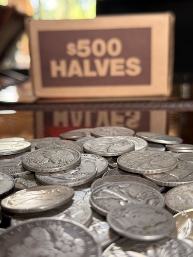 Silber Walking Liberty Half Dollar & OBW Kennedy Half Dollar Rolle - UNGESUCHT - Bild 18 von 18