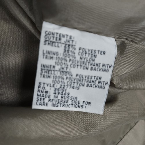 Mulberry Street Women’s Lightweight Jacket Size M Beige Tan Button Front - Picture 9 of 10