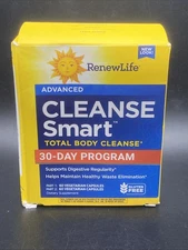 Renew Life Advanced Cleanse Smart Total Body Cleanse (120 Veg caps total) 11/27