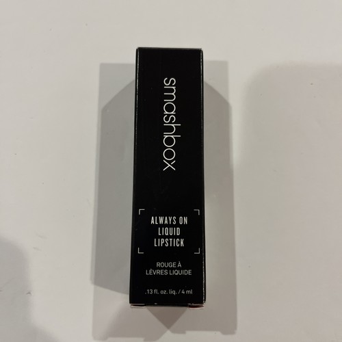 Smashbox Always On Liquid Lipsticks ~TAR PIT~ FullSize 0.13 Oz. / 4 mL. BIN RARE - Picture 1 of 8