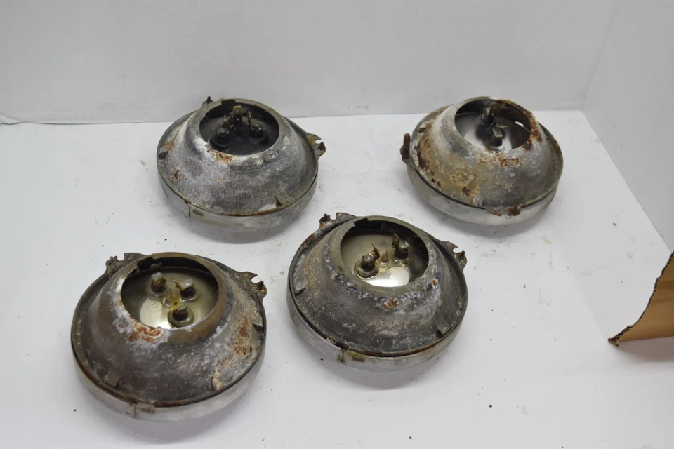 Chevy Corvair Monza 1966 66 luces de cabeza anillos de ajuste con cuencos 14342 Foto 4 de 4