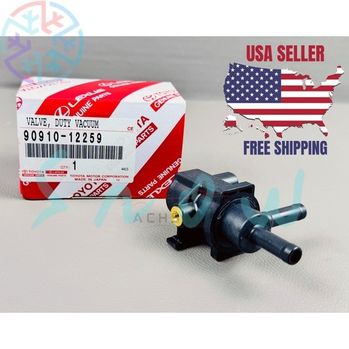 90910-12259 GENUINE TOYOTA LEXUS SCION OEM EGR VACUUM SWITCHING SOLENOID VALVE - Foto 4 di 9