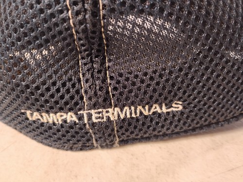 Marathon Oil Gas New Era 39Thirty Fitted Medium Large Mesh Truck Cap USA Tampa - Picture 5 of 12