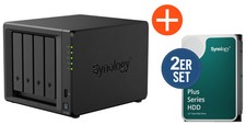 Synology DS425+ NAS System 4-Bay 12 TB inkl. 2x 6 TB Synology HDD HAT3300-6T