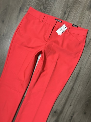 Express Women’s Editor Barely Boot Low Rise Straight Through Hip & Thigh Pants 8 - Picture 2 of 6