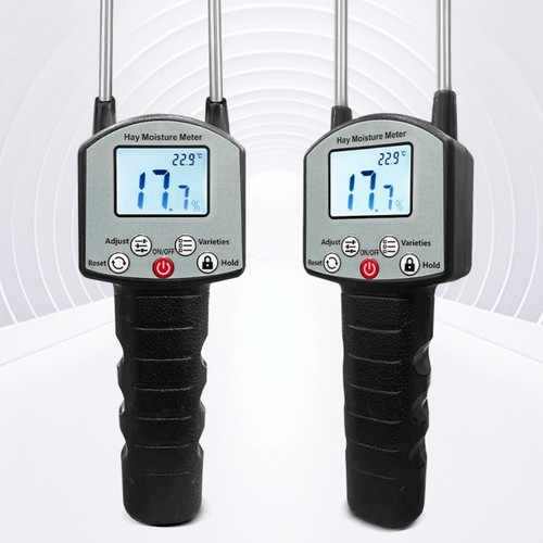 Digital hay moisture meter portable with backlit display and 080 range - Picture 4 of 9