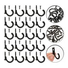  58 Pcs Rustic Coat Hooks Wall Mounted Mug Rack Coffee Holder with