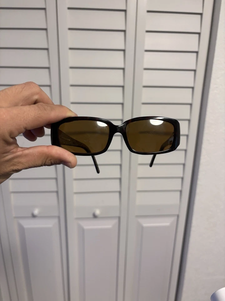 Óculos de sol Fendi padrão leopardo marrom vintage acessórios originais da moda - Imagem 2 de 4