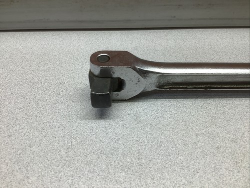 Vintage Craftsman 1/2" Drive Flex Head Breaker Bar 15" -V- 44201 Forged in USA - Foto 9 di 11