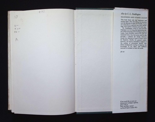 Evolution in Plant Design by C. L. Duddington, 1969 1st Edition Faber & Faber HB - Bild 23 von 23