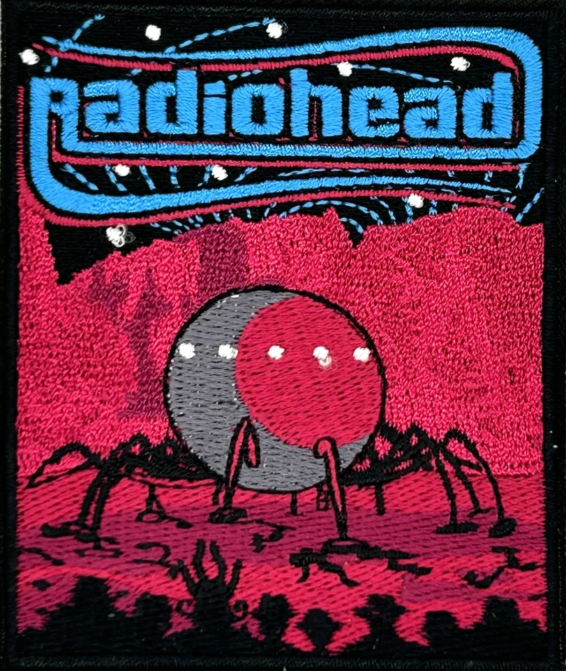 Radiohead Rock Music Band Applique Embroidered Iron on Patch