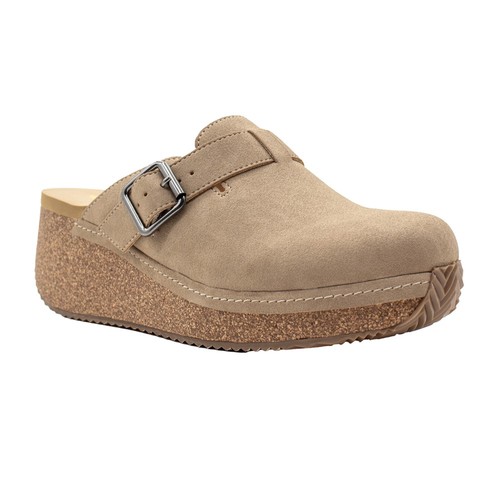 Volatile Thayer Mule Clogs Womens Beige PV1017-261 - 第 2/5 張圖片
