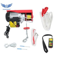 Mini Electric Hoist PA600 1320lbs & Wireless Remote Control 110V Height 20-40ft