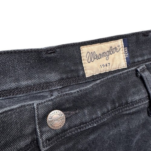 Vintage Wrangler Texas Jeans Black Straight Leg W40 L32 - Picture 4 of 8