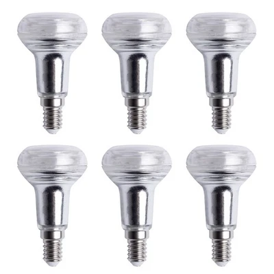 6 x LED Ampoule Réflecteur R50 Verre 4,3W=60W E14 Neutre 40000K Dimmable - Photo 1/2