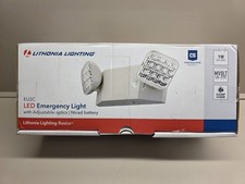 NEW Lithonia Lighting EU2C Integrated LED White Emergency Light, 120/277V