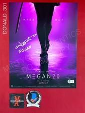 Amie Donald autographed signed 11x14 photo Megan Beckett COA horror sci-fi