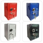  1PC Miniatur Metall Safe Safe Kreatives Eisen Sparschwein Mini Strongbox Form