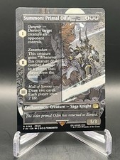 Magic the Gathering Summon: Primal Odin R 0365 Final Fantasy Borderless NM/M