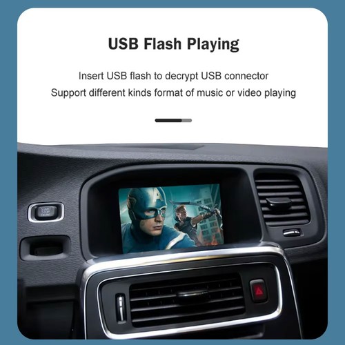 7" Wireless Carplay Apple&Android Auto Interface Retrofit For Volvo V40 V60 S60 - Picture 10 of 17