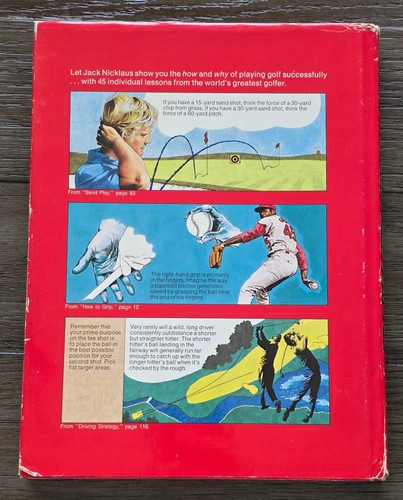 JACK NICKLAUS' Lesson Tee Hardcover Book 1977 Golf Digest Inc - Vintage Edition - Picture 9 of 13