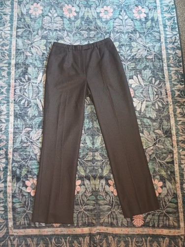 Vintage Pendleton Damen Wollhose Hose 10 braun hoher Bund Plissee Academia - Bild 1 von 12