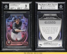2013 Bowman Platinum Top Prospects Nolan Arenado #TP-NA BGS 9 MINT Rookie RC