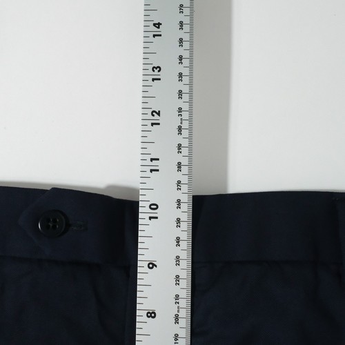 Zanella Pants Mens 38x28 Black Parker Made In Italy Wool Blend - Picture 15 of 16