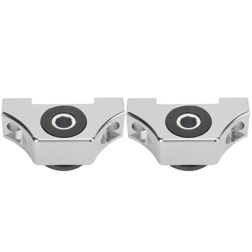 (Silver)Engine Billet Motor Torsion Mount Kit 6061-T6 Aluminum For EG EK - Picture 6 of 12