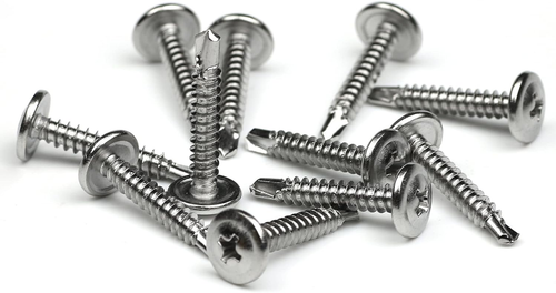 100 Pack 410 Stainless Steel Wafer Head Phillips Self Drilling Screws Sheet Meta - Picture 7 of 12